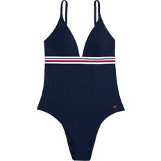 Tommy Hilfiger Women Swimsuits Tommy Hilfiger Badeanzug - Navy/Rot/Weiß