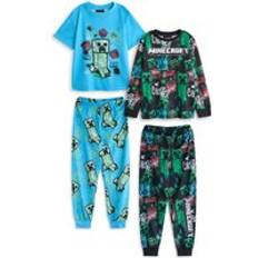 Minecraft Night Garments Minecraft Multi-Pack of 2 Long Leg Pyjama Set - 9-10 Years