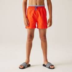 Orange Swim Shorts Children's Clothing Regatta Skander III Swim Shorts - Orange