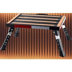 Step Stools Yagud RV Stool Adjustable Height Folding Step Stool