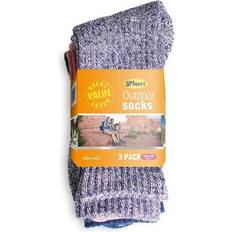 Grisport 3-Pack Womens Socks - Pink