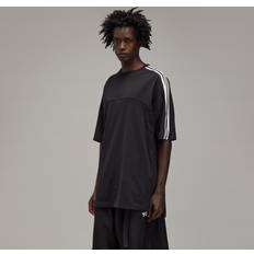 Adidas Oversize T-shirts adidas Y-3 3-Stripes Short Sleeve T-Shirt - Black