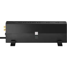 Rocketfish 7 Outlet 1-USB-C 1-USB 3.600 Joules Surge Protector Black