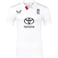 Castore England Cricket ECB Test Replica SS Shirt Men's Polyester