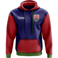 Airo Sportswear Gambia Concept Country Football Hoody Navy Men's Polyester