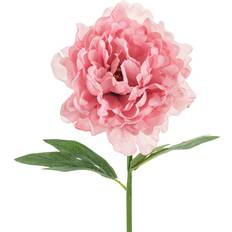 Rosa Konstgjorda växter PartyDeco Pionblomma 35 cm Rosa Konstgjord växt