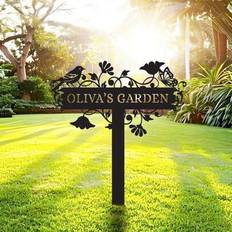 Shein Customized Metal Garden Sign 1pc
