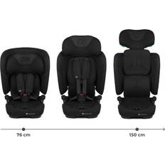 Kindersitze fürs Auto Kinderkraft Autokindersitz FIX2GO schwarz