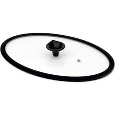 Cookware Belfry Kitchen Oval Tempered Glass 26 x 38 Luchetti Sonora Lid
