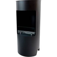 Ethanol Fireplaces Brayden Studio Montgomery Black Open Bioethanol Wood-stove 95cm H X 45cm W X 45cm D