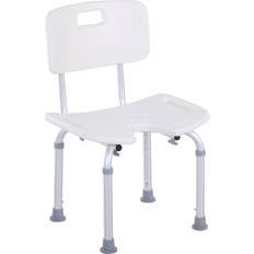 Bathroom Accessories Belfry Bathroom Joseline Shower Chair 83.5cm H X 48cm W X 42cm D