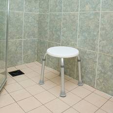 Bathroom Accessories Belfry Bathroom Oconto Shower Stool Gray 43cm H x 33cm W x 33cm D