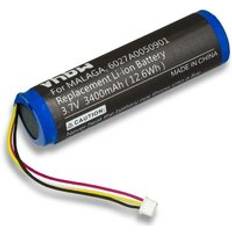 VHBW Replacement Battery Compatible With TomTom Urban Rider Pro GPS Navigation System 3400mAh 3.7 V Li-ion