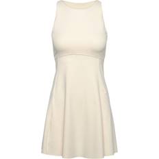 Aim'n Klänningar aim'n Sense High Neck Dress Klänningar Dam - Almond White