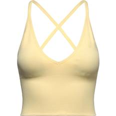 aim'n Mellow Shape Seamless Cross Back Bralette - Light Yellow