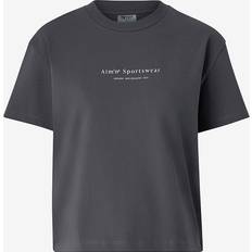Aim'n T-shirts aim'n Serif Boxy T-shirt - Grå