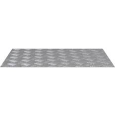 Borough Wharf Rubber 70 x 50 x 0.3 cm Non-Slip Stair Treads Rectangle 50cm x 70cm Grey