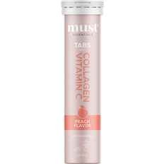 MUST Must Essentials Collagen Tabs Vitamin C Peach 20 Tabl