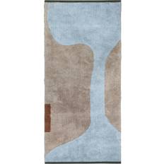 Mette Ditmer Figura Matta 70x150 cm Ljusblå Beige, Blå