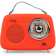 Radios Roxel Retro Party Wireless FM Radio MP3 BT Aux USB-C