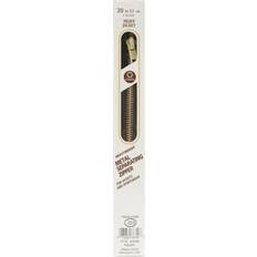 Zippers Coats Coats Heavyweight Brass Separating Metal Zipper 20 in Black F25