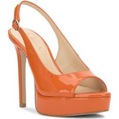 Jessica Simpson Sibilla Slingback Platform Sandal - Tangerine