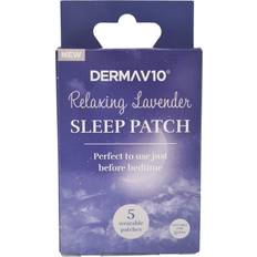 Purple Sleep Masks Derma V10 Pack of 5 Relaxing Lavender Sleep Patches 7 x 12.6 x 1 g