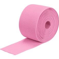 Pink Elastic Bands Uxcell Twill Elastic Band Double-Side 2" Flat 4 Yard Pink