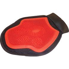 Polyester Grooming & Care Anti-shedding Grooming Glove - Rouge