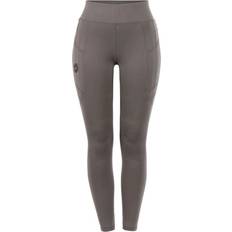 Horse Whips Cavallo Full Grip Riding Trousers for Women - Marron