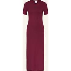 Calvin Klein Modal Klänningar Calvin Klein Modal Stretch Rib Midi Dress - Red