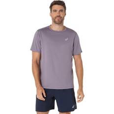 Purple - Sportswear Garment T-shirts Asics Core Short Sleeved T-Shirt - Grey