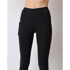 Horse Whips Montar Full Grip Riding Trousers - Noir