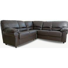 Saga Leather Double Corner Sofa