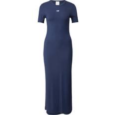 Calvin Klein Modal Klänningar Calvin Klein Modal Stretch Rib Midi Dress - Blue