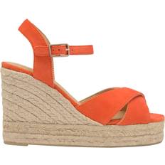 Orange Sandaler med hæl Castañer Wedges Sandaler - Orange