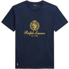 Ralph Lauren T-shirts Ralph Lauren Polo Plastisol Crest Logo T-Shirt - Navy