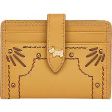 Radley Card Cases Radley Willis Street Leather Studded Cardholder - Pecan