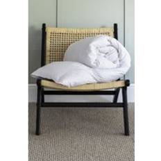 Soak & Sleep 4.5 Tog Duck Feather Down - White Double Duvet