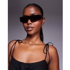 90s Slim Visor Sunglasses - Brown Tortoiseshell