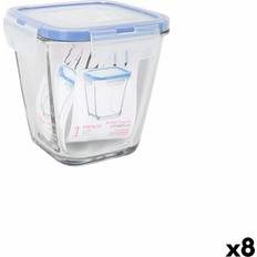 Transparent Food Containers LAV Hermetic Lunch Box 700 ml 8 Pack Food Container