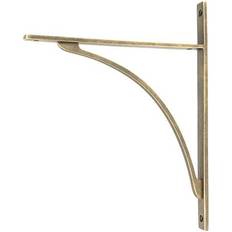 Angle Brackets on sale From The Anvil Burnished Brass Apperley Shelf Bracket 314mm x 250mm