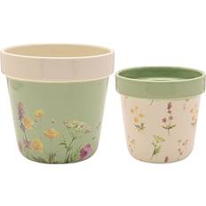 Pots, Plants & Cultivation ClassicLiving Ceramic Pot Planter 12cm H x 12cm W x 12cm D