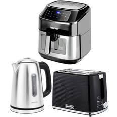 Kettles Geepas 1.7 Kettle Silver Black 1.7L