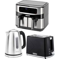 Kettles Geepas 1.7 Kettle Silver Black 1.7L