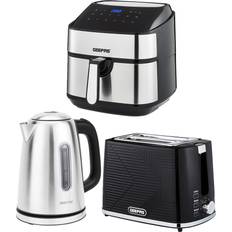 Kettles Geepas 1.7 Kettle Silver Black 1.7L