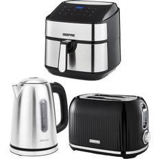 Kettles Geepas 1.7 Kettle Silver Black 1.7L