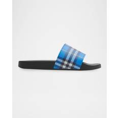 Burberry Slip-On Slides Burberry Check Slides - Hyacinth