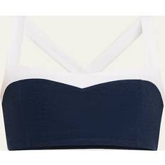 Spacedye Trophy Sports Bra - Navy Cloud White