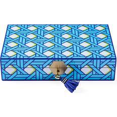 Jewelry Storage Jonathan Adler Basketweave Lacquer Jewelry Box